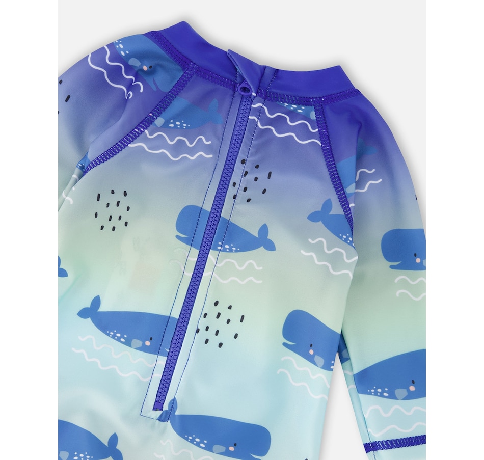 Image 930469_ALTMORE4.jpg, Product 930-469 / Price $34.30, One-Piece Long Sleeve Whale Rashguard from Deux par Deux on TSC.ca's Fashion department