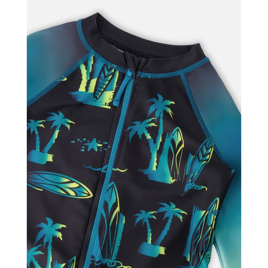 Image 930479_ALTMORE2.jpg, Product 930-479 / Price $23.00, One-Piece Long Sleeve Surf Print Rashguard from Deux par Deux on TSC.ca's Fashion department