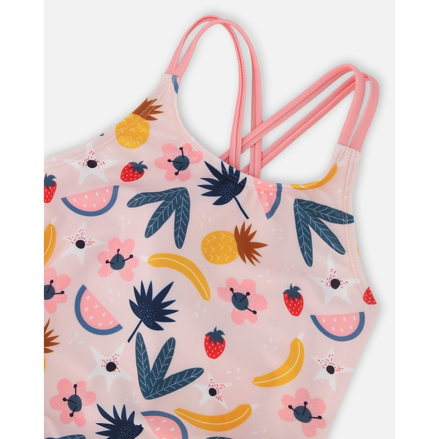 Image 930487_ALTMORE3.jpg, Product 930-487 / Price $23.00, One-Piece Double Crossed Straps Fruits Swimsuit from Deux par Deux on TSC.ca's Fashion department
