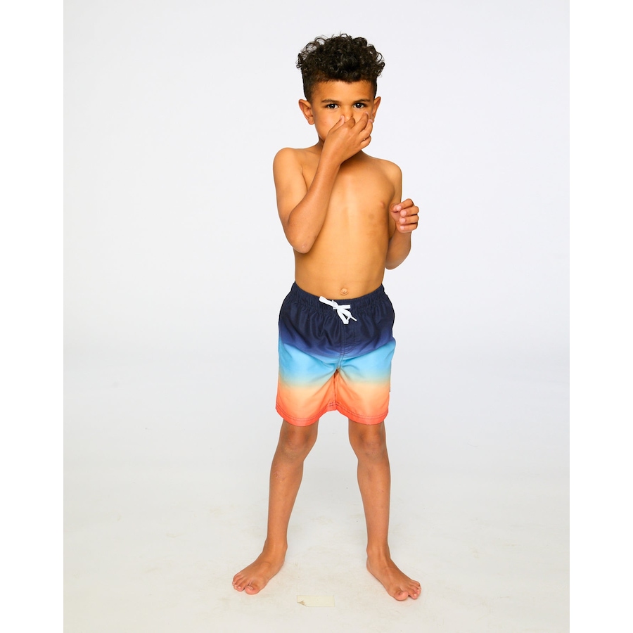 Image 930507_ALTMORE2.jpg, Product 930-507 / Price $20.50, Above the Knee Elastic Waist Gradient Swim Trunks from Deux par Deux on TSC.ca's Fashion department