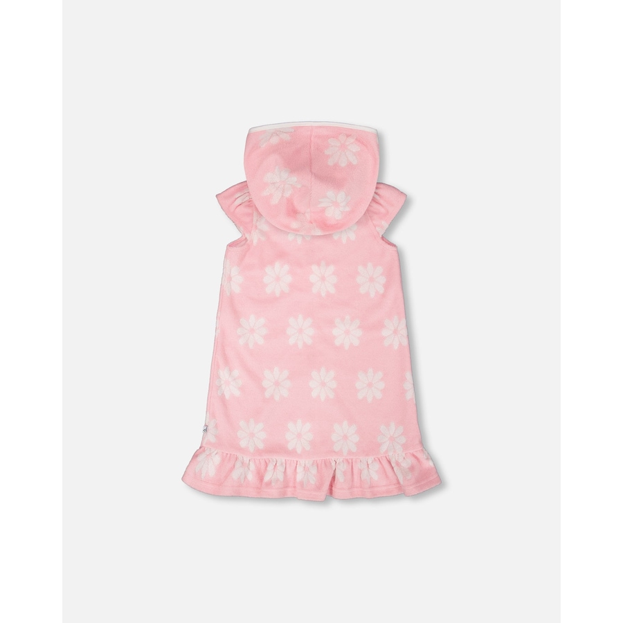 Image 930521_ALTMORE2.jpg, Product 930-521 / Price $29.50, Terry Cloth Beach Hoodie Flowers Dress from Deux par Deux on TSC.ca's Fashion department