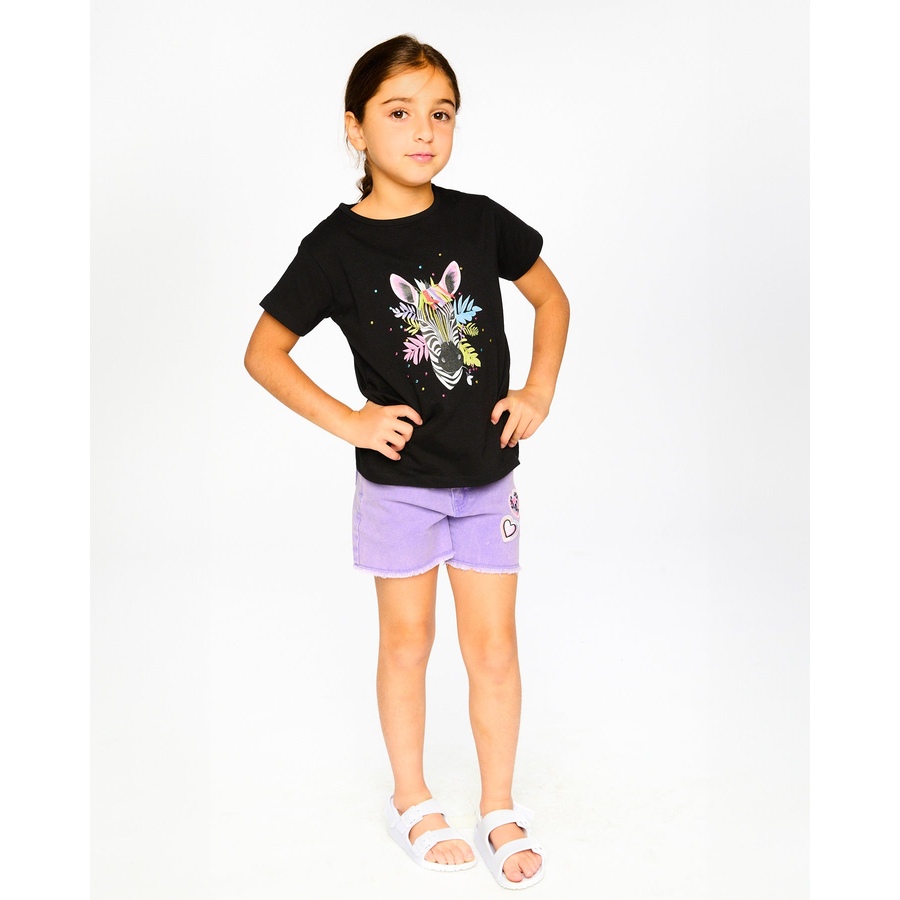 Image 930540_ALTMORE1.jpg, Product 930-540 / Price $18.00, Organic Cotton Jersey Zebra Short Sleeve T-Shirt from Deux par Deux on TSC.ca's Fashion department