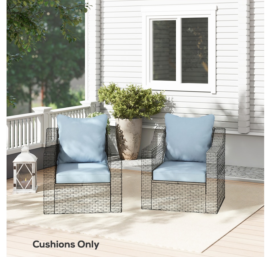 Image 930604_ALTMORE25.jpg, Product 930-604 / Price $129.99 - $155.99, Outsunny Patio Chair Cushions Pillows Set of 2, Replacement Patio Cushions from Outsunny on TSC.ca's Home & Garden department