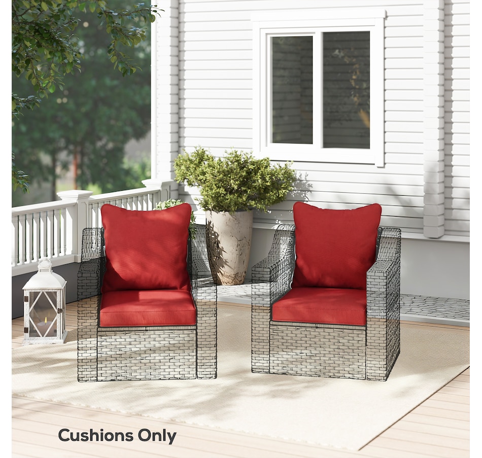 Image 930604_ALTMORE8.jpg, Product 930-604 / Price $129.99 - $155.99, Outsunny Patio Chair Cushions Pillows Set of 2, Replacement Patio Cushions from Outsunny on TSC.ca's Home & Garden department