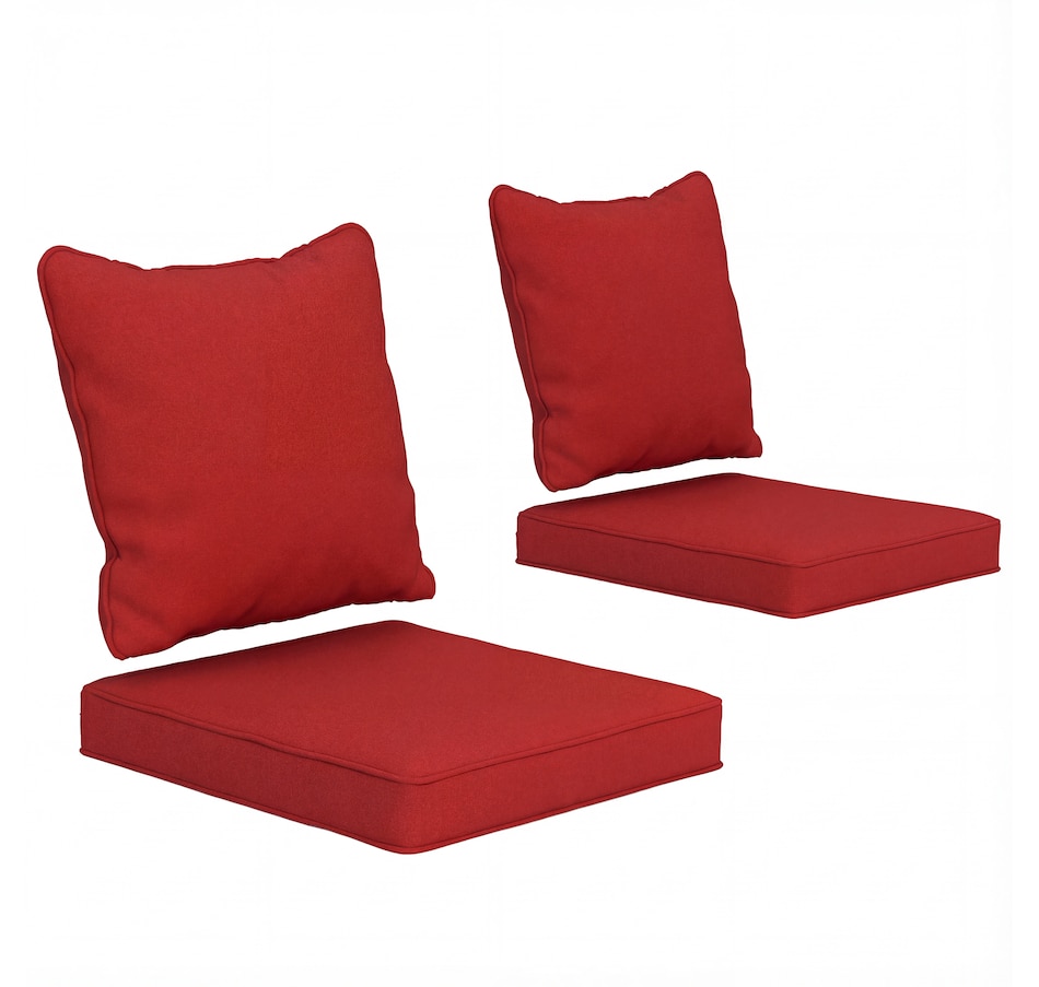 Image 930604_ST01.jpg, Product 930-604 / Price $129.99 - $155.99, Outsunny Patio Chair Cushions Pillows Set of 2, Replacement Patio Cushions from Outsunny on TSC.ca's Home & Garden department