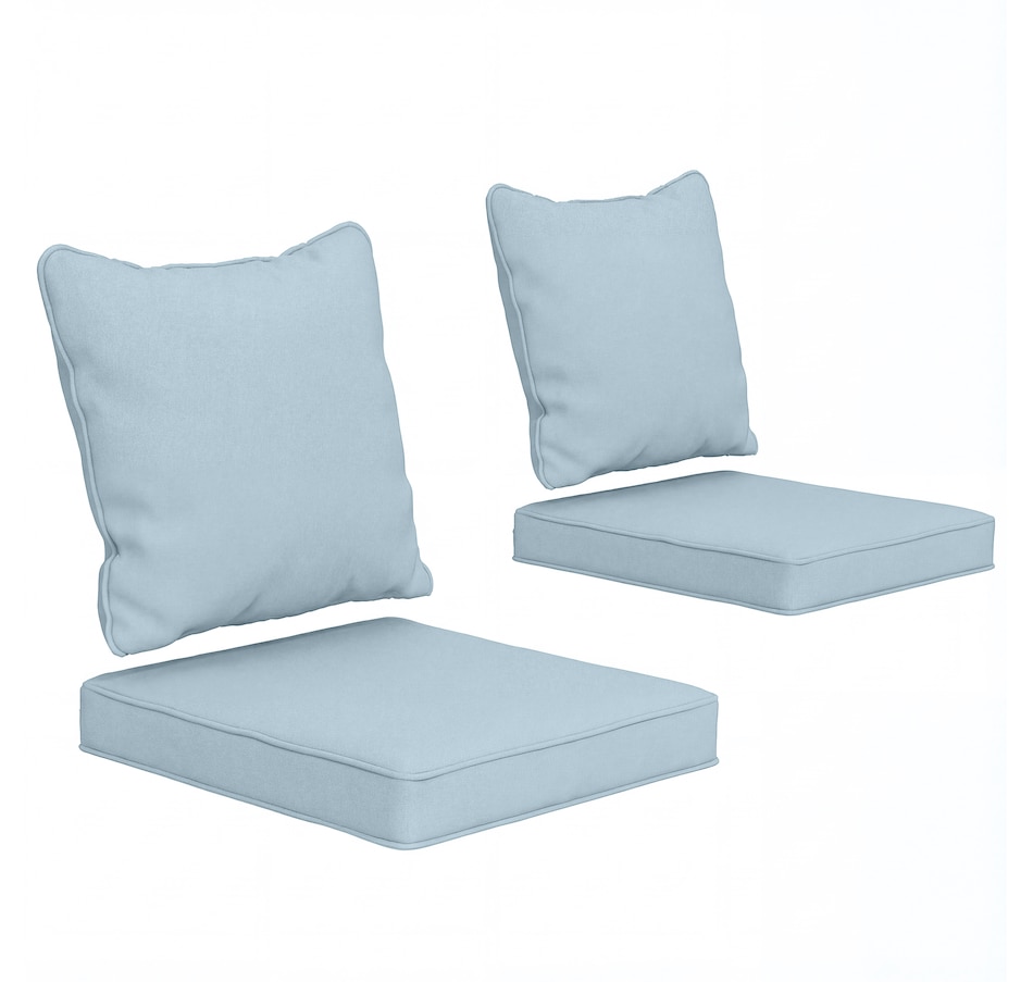 Image 930604_ST03.jpg, Product 930-604 / Price $129.99 - $155.99, Outsunny Patio Chair Cushions Pillows Set of 2, Replacement Patio Cushions from Outsunny on TSC.ca's Home & Garden department