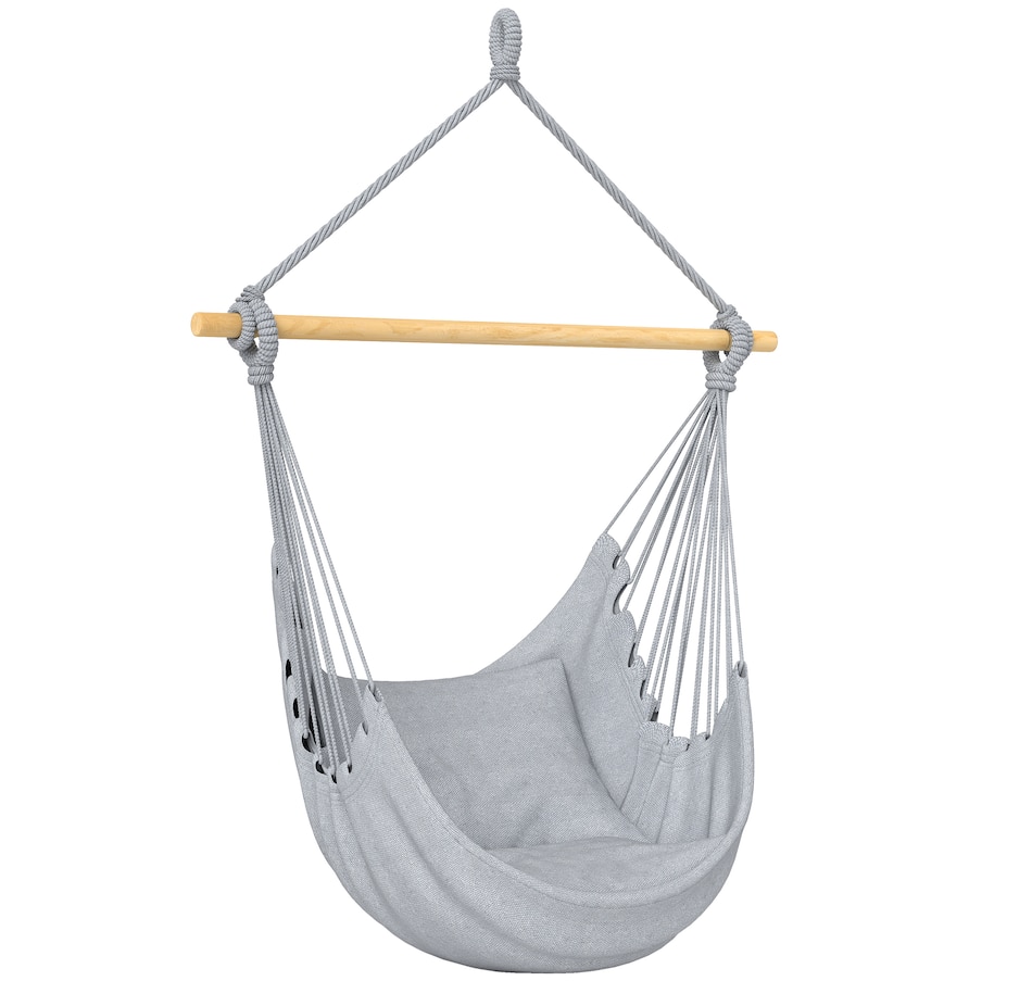 Image 930605_ST02.jpg, Product 930-605 / Price $34.99 - $37.99, Outsunny Hammock Chair, Swing Hanging Macrame Chair from Outsunny on TSC.ca's Home & Garden department