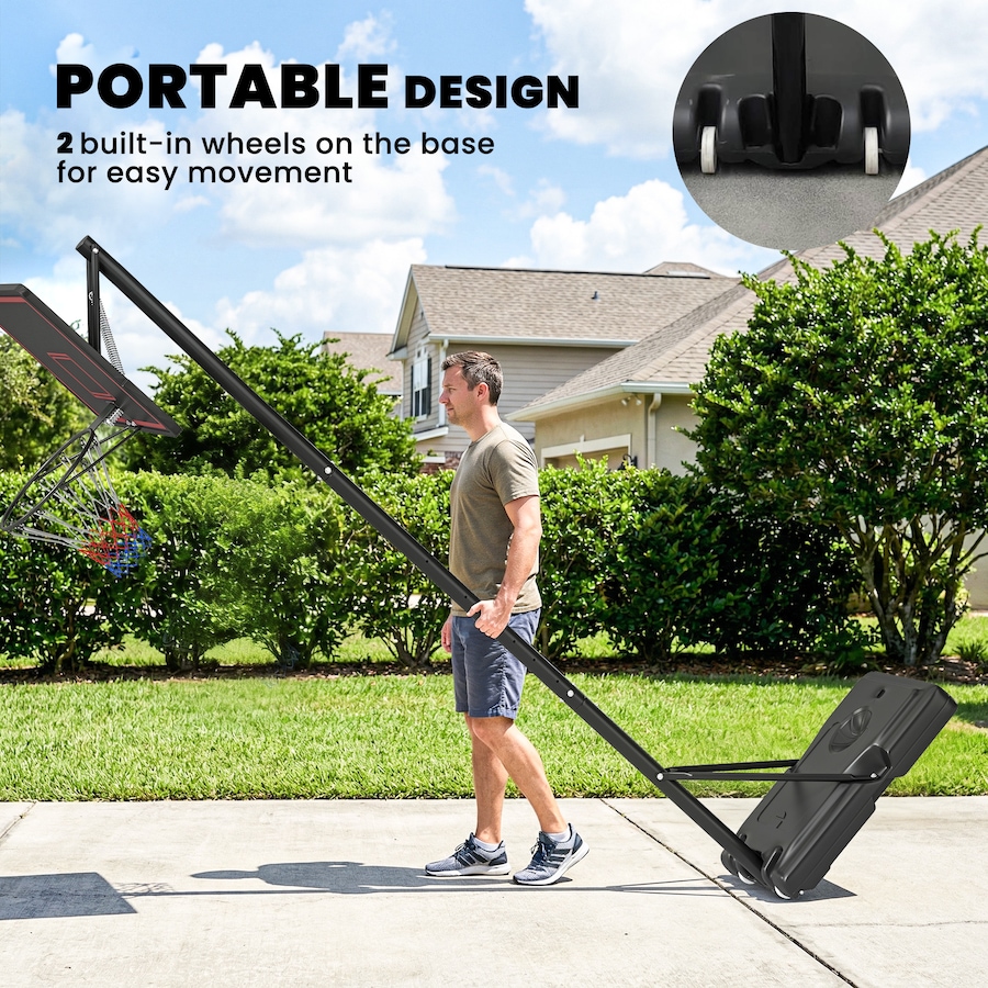Image 930611_ALTMORE5.jpg, Product 930-611 / Price $149.99, Soozier Portable Basketball Hoop, 4.4-10ft Adjustable Height from Soozier on TSC.ca's Health & Fitness department