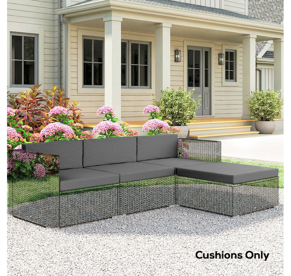 Image 930639_ALTMORE10.jpg, Product 930-639 / Price $164.99 - $169.99, Outsunny Patio Furniture Cushions, Loveseat Cushion with Removable Covers from Outsunny on TSC.ca's Home & Garden department