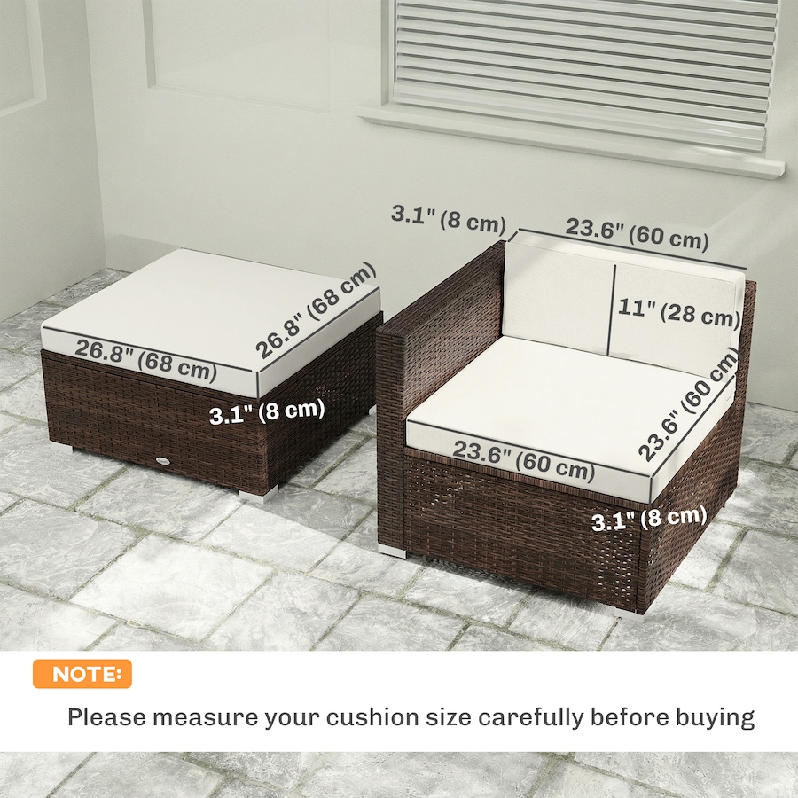 Image 930639_ALTMORE2.jpg, Product 930-639 / Price $169.99 - $179.99, Outsunny Patio Furniture Cushions, Loveseat Cushion with Removable Covers from Outsunny on TSC.ca's Home & Garden department