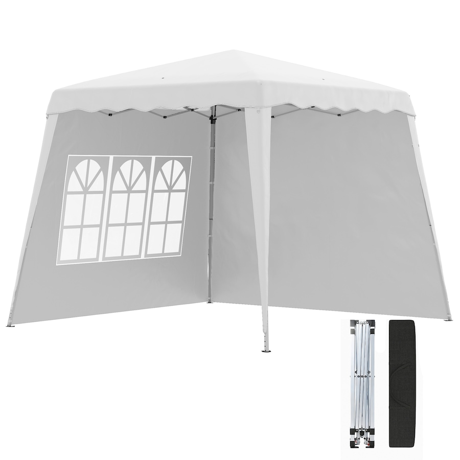 Image 930970.jpg, Product 930-970 / Price $109.99, Outsunny 8' x 8' Pop Up Canopy Tent with Carry Bag and Slant Legs, UV50+ from Outsunny on TSC.ca's Home & Garden department