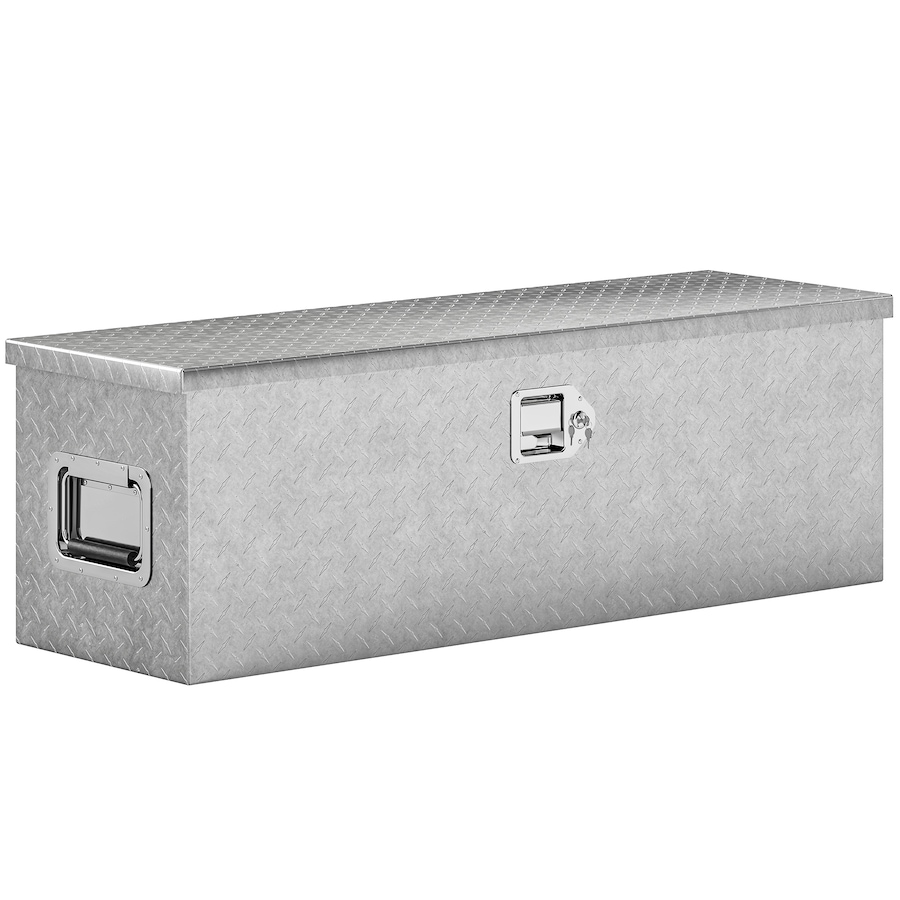 Image 931024.jpg, Product 931-024 / Price $114.99 - $229.99, HOMCOM 30/48 Inch Truck Bed Tool Box, Heavy Duty Aluminum Trailer Tongue Box from HOMCOM on TSC.ca's Home & Garden department