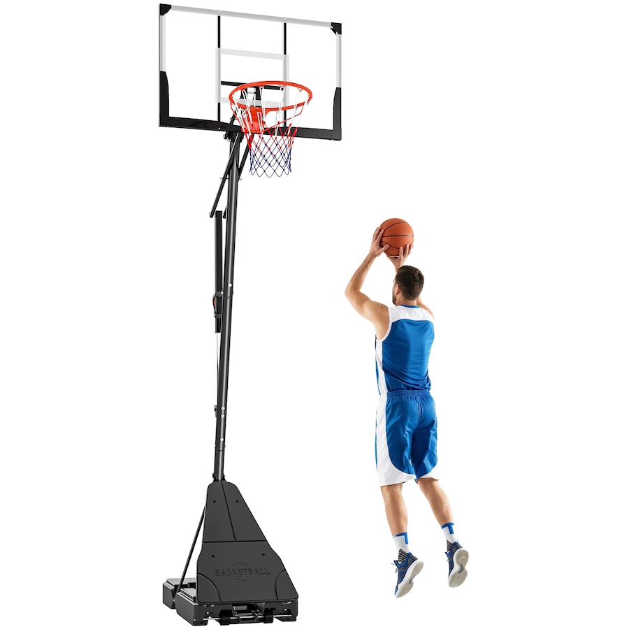 Image 931037.jpg, Product 931-037 / Price $239.99, Soozier Portable Basketball Hoop Basketball Goal Height Adjustable 8-10 Ft from Soozier on TSC.ca's Health & Fitness department