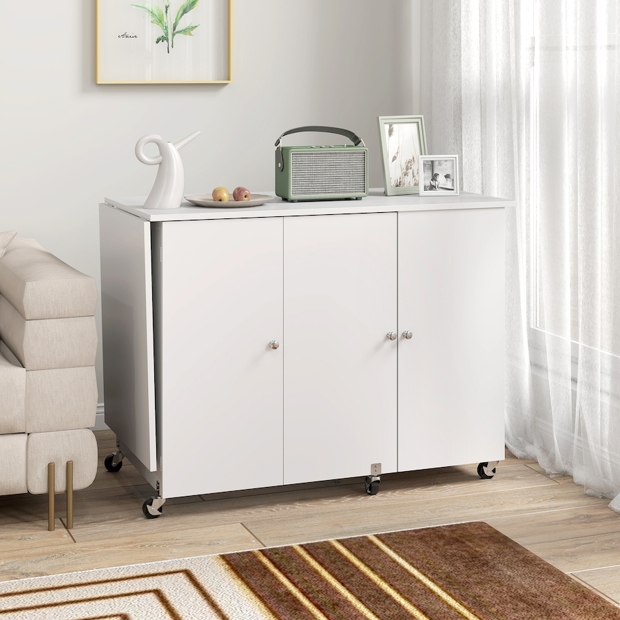 Image 931089_ALTMORE8.jpg, Product 931-089 / Price $171.99 - $199.99, HOMCOM Folding Sewing Table with Drop Leaf, Rolling Craft Table from HOMCOM on TSC.ca's Home & Garden department