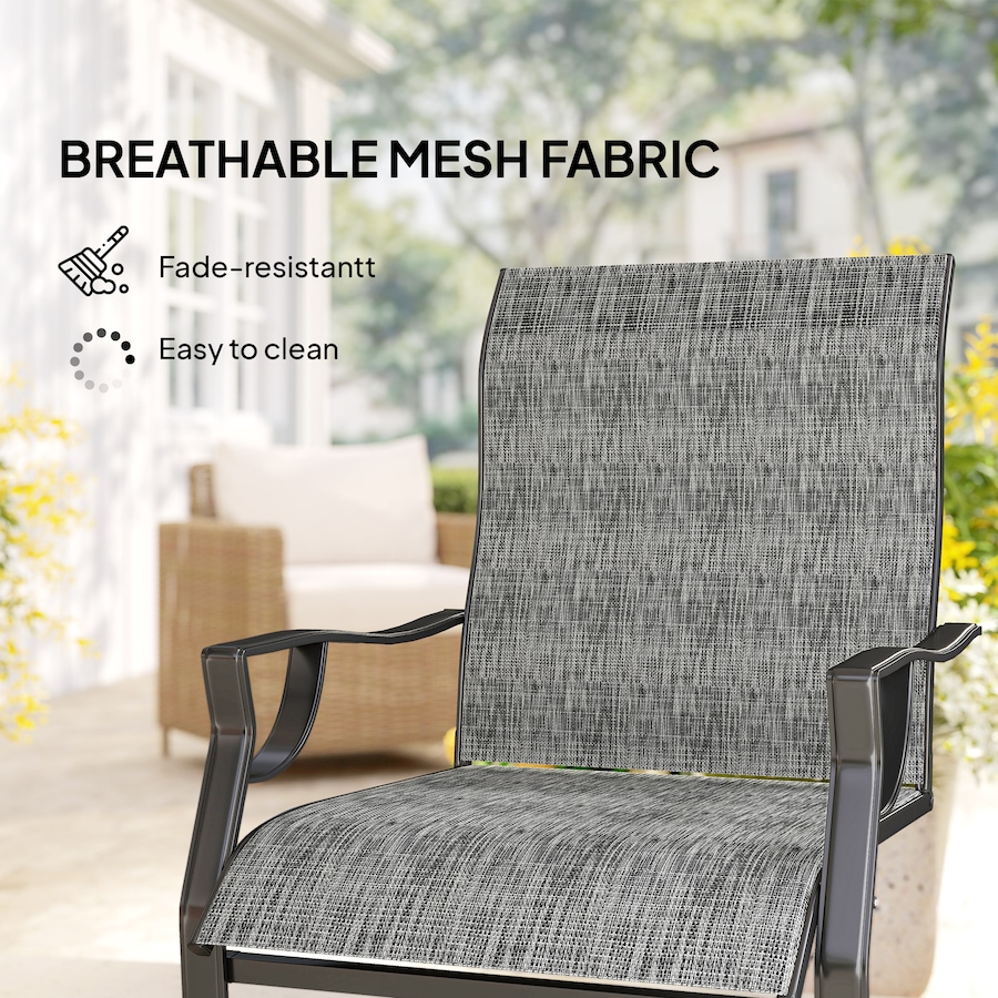 Image 931100_ALTMORE5.jpg, Product 931-100 / Price $179.99, Outsunny Patio Chairs Set of 2, C Spring Motion Outdoor Dining Chairs from Outsunny on TSC.ca's Home & Garden department