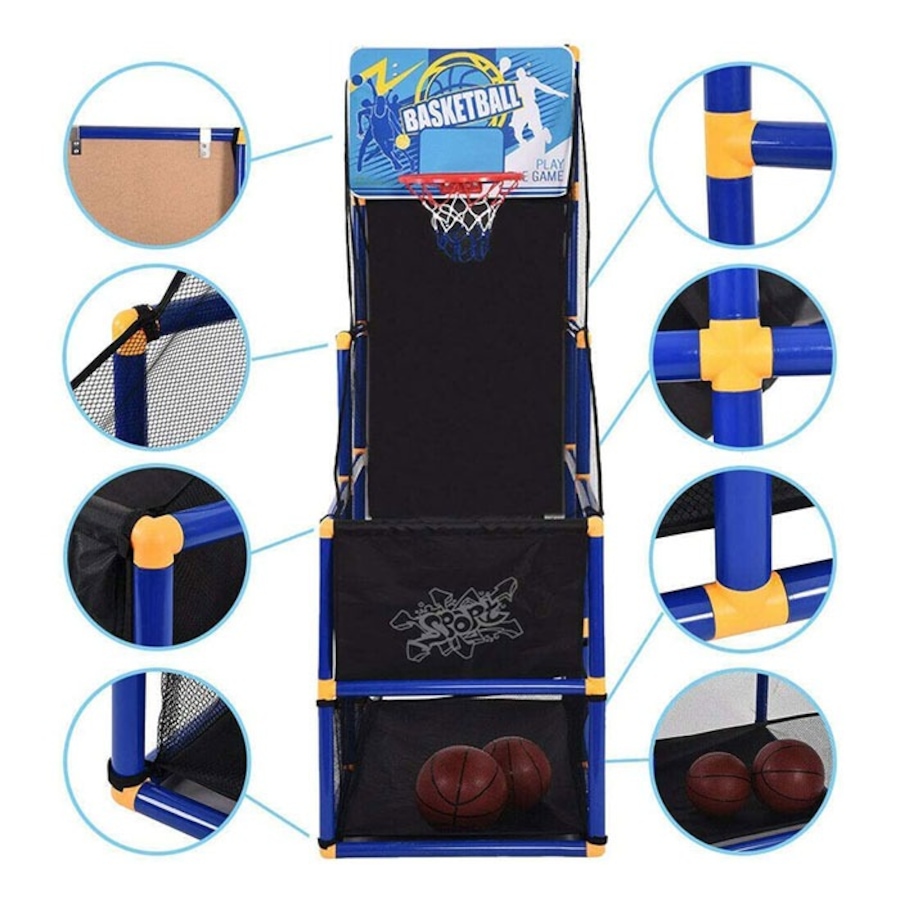 Image 931419_ALTMORE2.jpg, Product 931-419 / Price $49.99, Arcade Basketball Set – Complete Mini Basketball Game with 2 Balls, Pump, and Easy Assembly Tools | Perfect for Home Entertainment and Family Fun from Tradeopia on TSC.ca's Home & Garden department