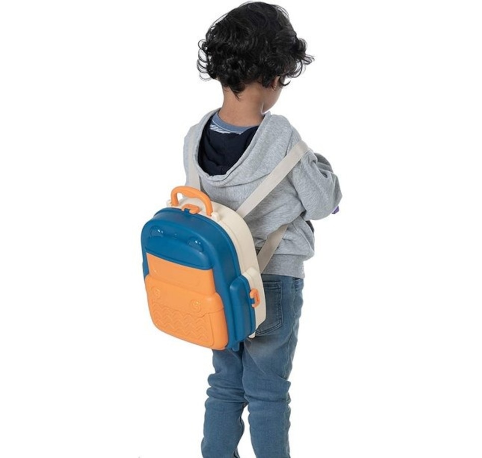 Image 931421_ALTMORE4.jpg, Product 931-421 / Price $26.99, Chef Kitchen Play Set in Backpack – Portable Toy for Ages 3+ | 34 Piece Kitchen and Role-Playing Accessories from Tradeopia on TSC.ca's Toys & Hobbies department