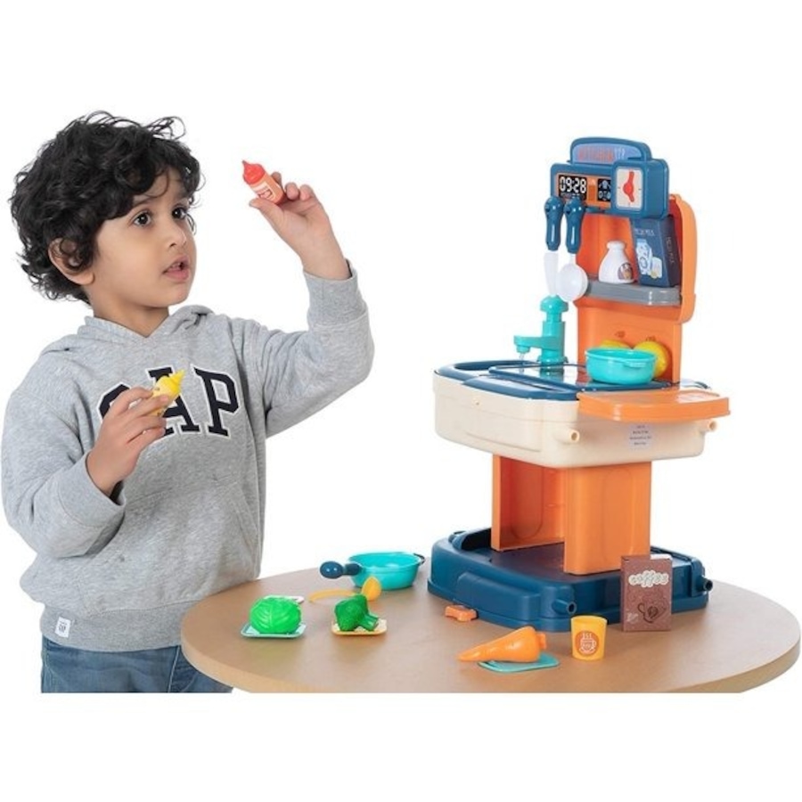 Image 931421_ALTMORE5.jpg, Product 931-421 / Price $29.99, Chef Kitchen Play Set in Backpack – Portable Toy for Ages 3+ | 34 Piece Kitchen and Role-Playing Accessories from Tradeopia on TSC.ca's Toys & Hobbies department