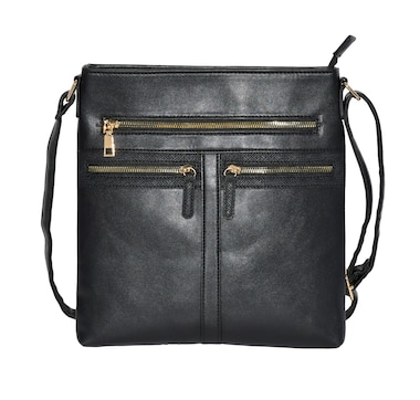 Ladies' Crossbody Bag with Zipper Design