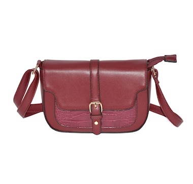 Ladies' Crossbody Bag with Buckle