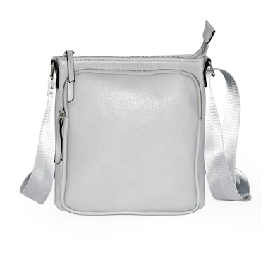 Crossbody with front zipper pocket