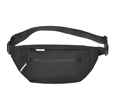 Waistbag with front zipper pocket