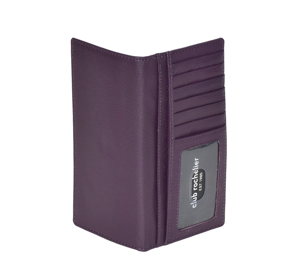 Image 931548_ALTMORE6.jpg, Product 931-548 / Price $142.00, Ladies Clutch Wallet with Checkbook and Gusset from Club Rochelier on TSC.ca's Fashion department