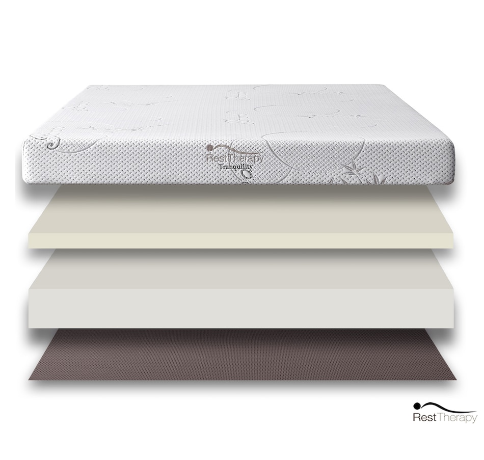 Image 931572_ALTMORE12.png, Product 931-572 / Price $439.99 - $499.99, Rest Therapy 6 Inch Tranquility Bamboo Memory Foam Mattress from Rest Therapy on TSC.ca's Home & Garden department