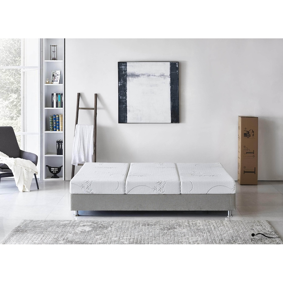 Image 931576_ALTMORE2.jpg, Product 931-576 / Price $569.99 - $949.99, Rest Therapy 6 Inch Exhilarate Tri Fold Bamboo Cool Gel Memory Foam Mattress from Rest Therapy on TSC.ca's Home & Garden department