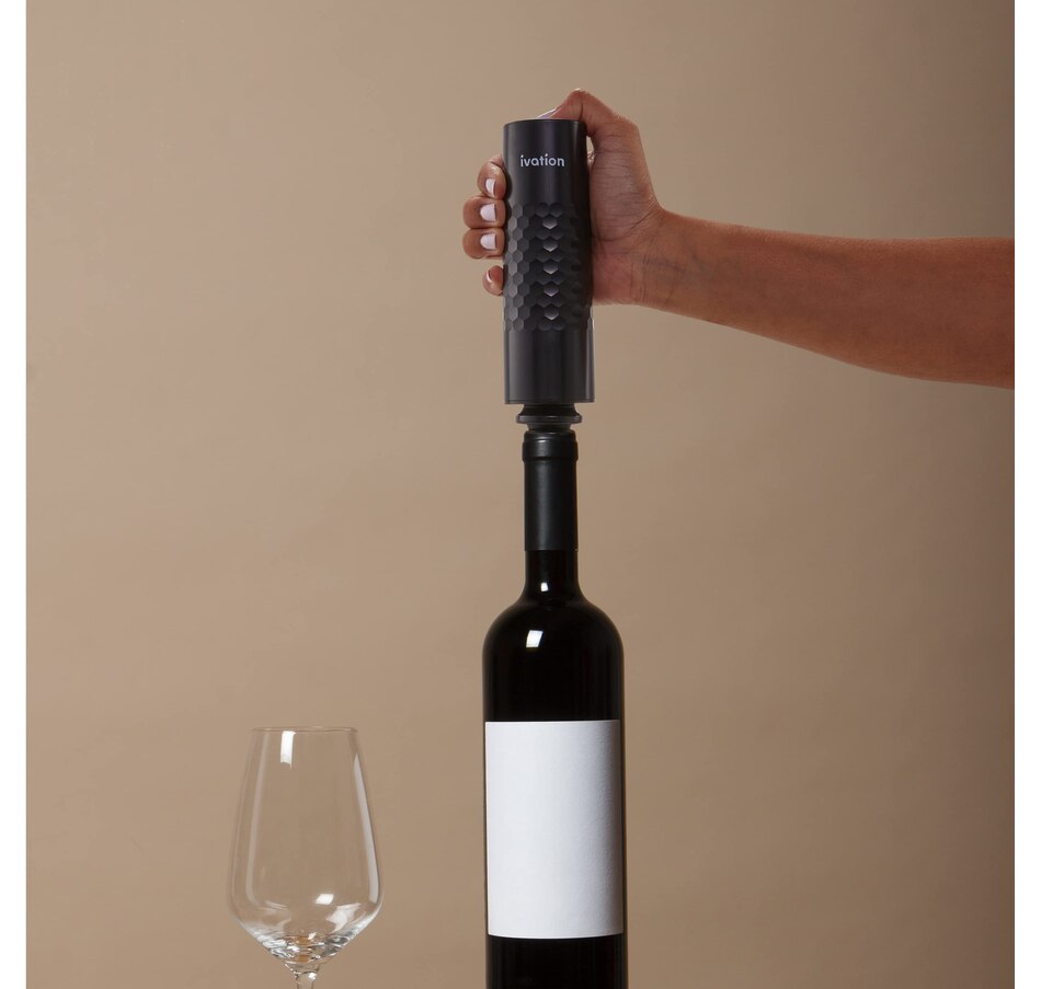 Image 931725_ALTMORE7.jpg, Product 931-725 / Price $59.99, Ivation 6-Piece Rechargeable Wine Saver Pump with Reusable Wine Stoppers from Ivation on TSC.ca's Kitchen department