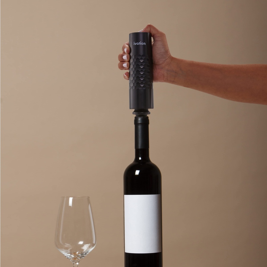Image 931725_ALTMORE7.jpg, Product 931-725 / Price $59.99, Ivation 6-Piece Rechargeable Wine Saver Pump with Reusable Wine Stoppers from Ivation on TSC.ca's Kitchen department