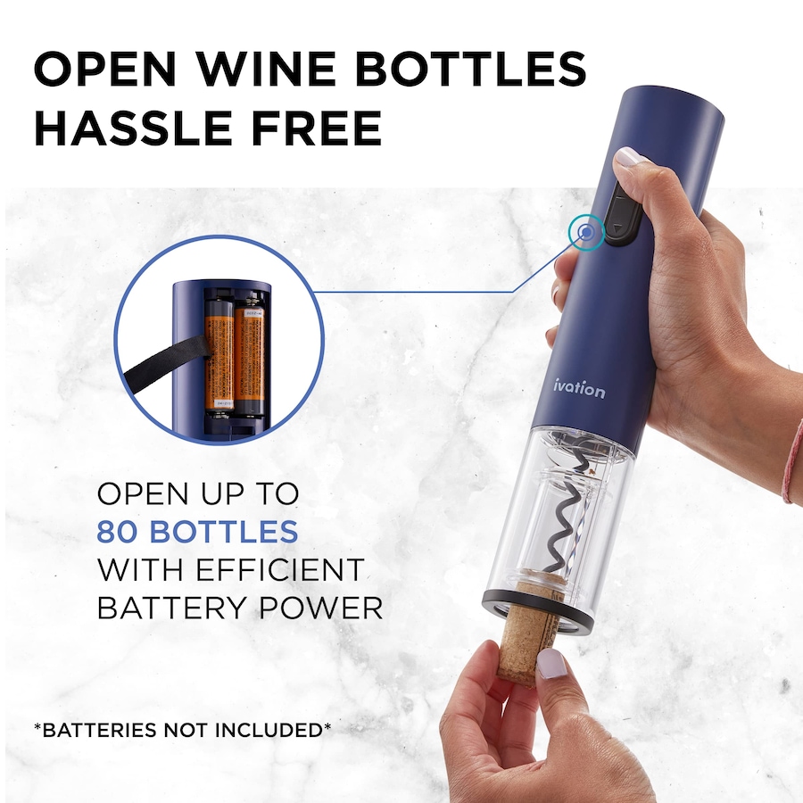 Image 931727_ALTMORE2.jpg, Product 931-727 / Price $79.99, Ivation All-in-One Wine Gift Set - Wine Accessory Kit with Automatic Electric Bottle Opener & More from Ivation on TSC.ca's Kitchen department