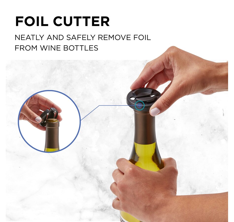 Image 931727_ALTMORE5.jpg, Product 931-727 / Price $79.99, Ivation All-in-One Wine Gift Set - Wine Accessory Kit with Automatic Electric Bottle Opener & More from Ivation on TSC.ca's Kitchen department