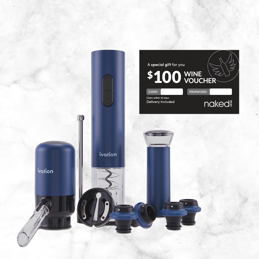 Image 931727_ALTMORE6.jpg, Product 931-727 / Price $79.99, Ivation All-in-One Wine Gift Set - Wine Accessory Kit with Automatic Electric Bottle Opener & More from Ivation on TSC.ca's Kitchen department