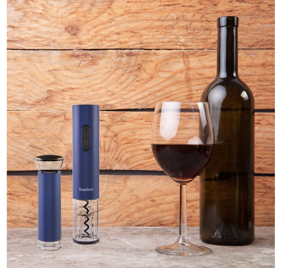 Image 931727_ALTMORE8.jpg, Product 931-727 / Price $79.99, Ivation All-in-One Wine Gift Set - Wine Accessory Kit with Automatic Electric Bottle Opener & More from Ivation on TSC.ca's Kitchen department