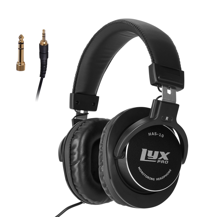 Image 931759_ST01.jpg, Product 931-759 / Price $59.99, LyxPro HAS-10 Noise-Canceling DJ Headphones, Over-Ear Studio Headphones, Black from LyxPro on TSC.ca's Toys & Hobbies department