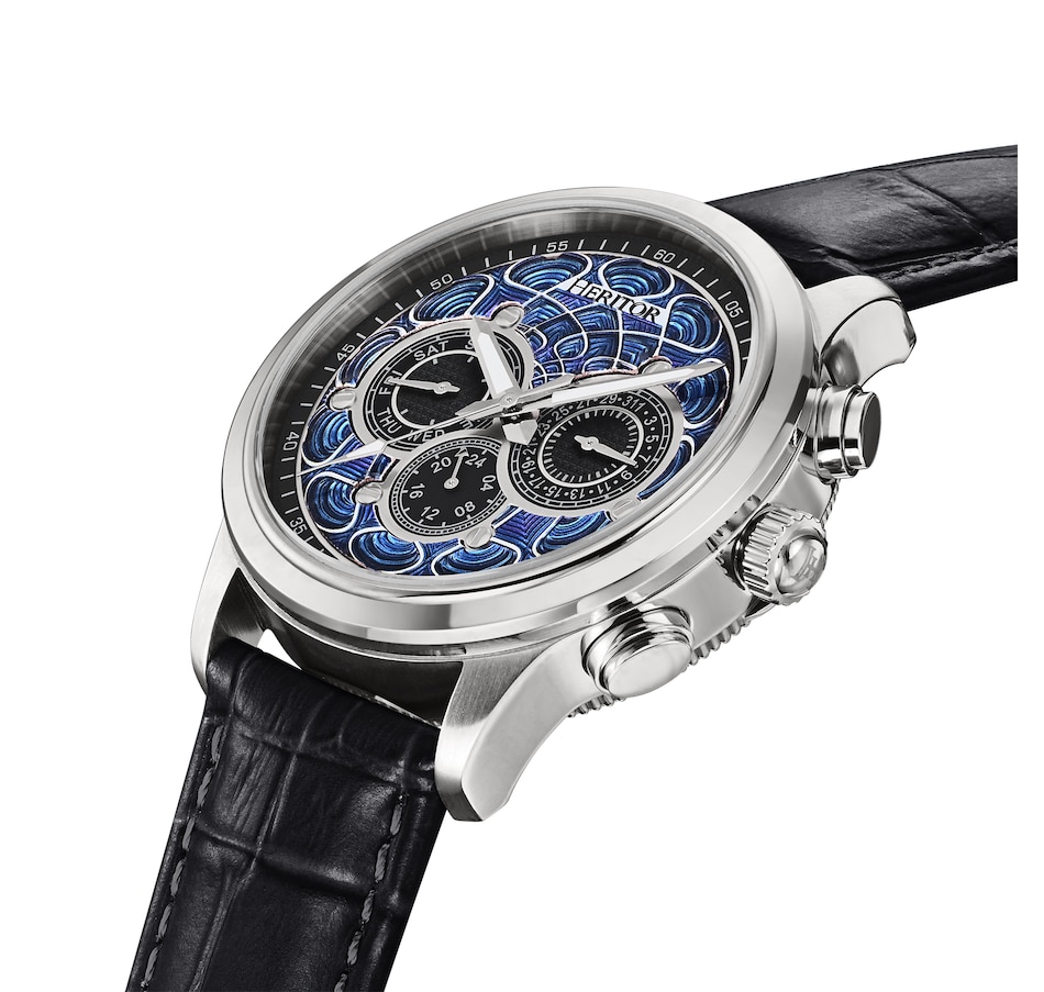 Image 932384_ALTMORE5.jpg, Product 932-384 / Price $151.70, Heritor Automatic Apostle Leather-Band Watch w/ Day/Date from Heritor on TSC.ca's Jewellery department