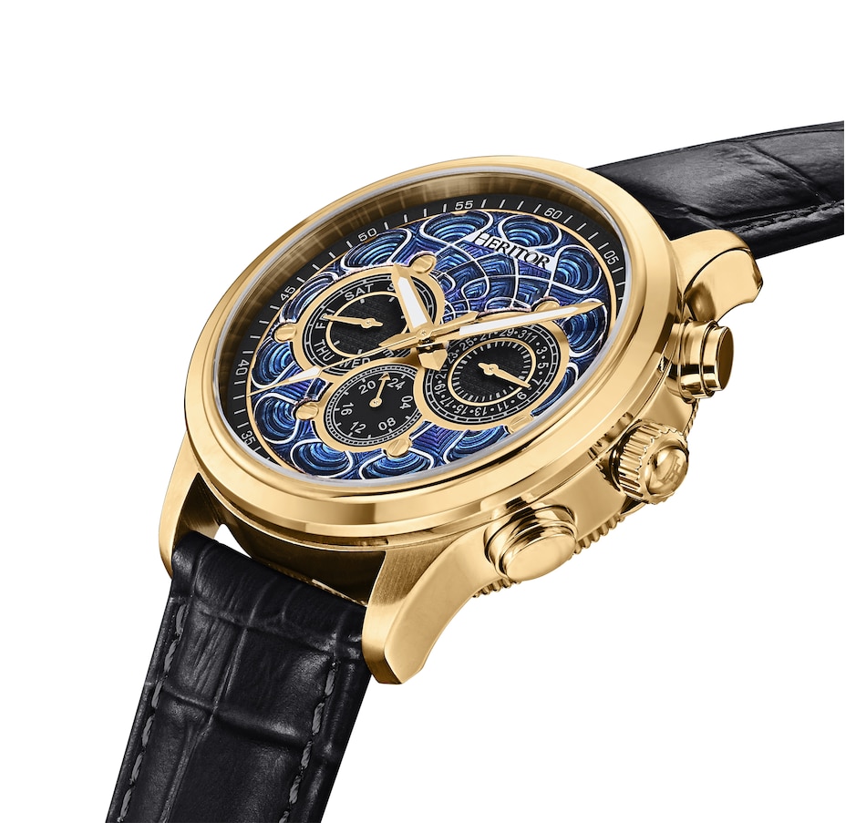 Image 932384_ALTMORE7.jpg, Product 932-384 / Price $151.70, Heritor Automatic Apostle Leather-Band Watch w/ Day/Date from Heritor on TSC.ca's Jewellery department
