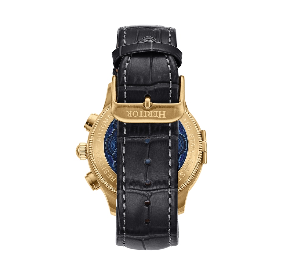 Image 932384_ALTMORE8.jpg, Product 932-384 / Price $151.70, Heritor Automatic Apostle Leather-Band Watch w/ Day/Date from Heritor on TSC.ca's Jewellery department