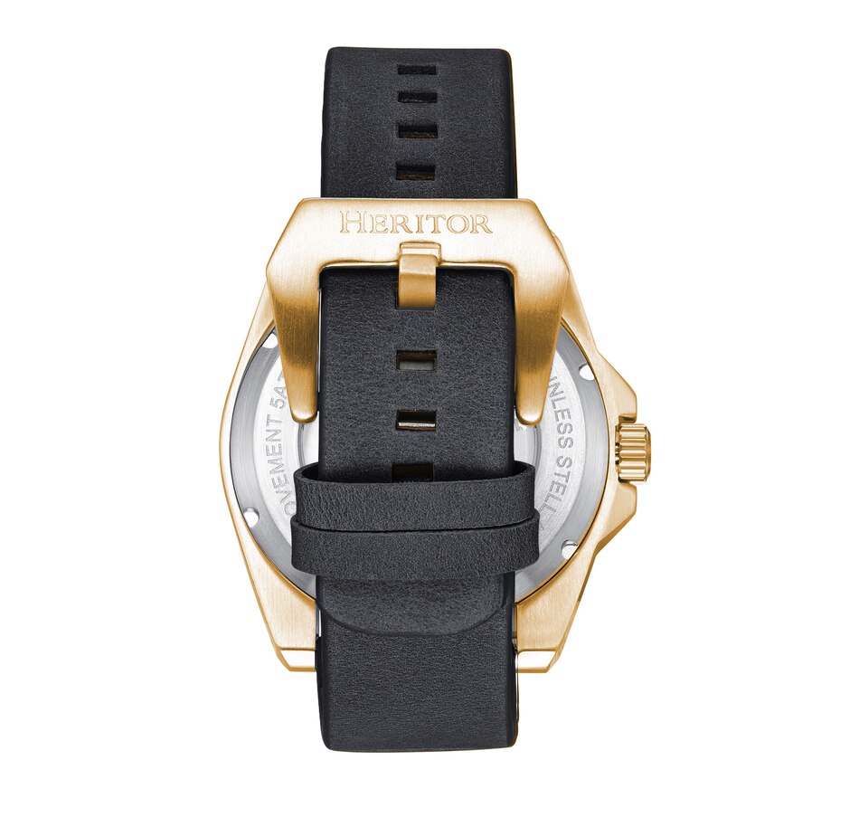 Image 932397_ALTMORE8.jpg, Product 932-397 / Price $158.66, Heritor Automatic Romero Leather-Band Watch from Heritor on TSC.ca's Jewellery department