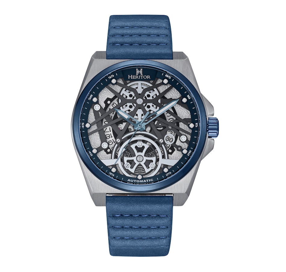 Image 932397_ST02.jpg, Product 932-397 / Price $158.66, Heritor Automatic Romero Leather-Band Watch from Heritor on TSC.ca's Jewellery department
