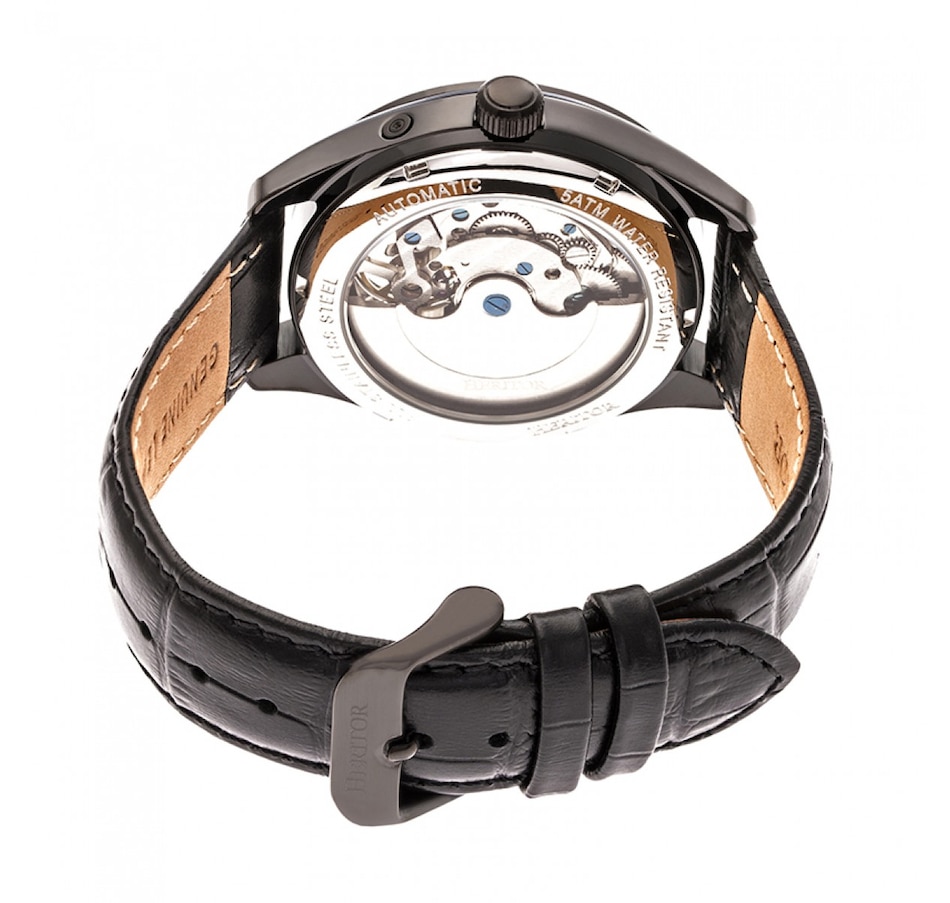 Image 932401_ALTMORE11.jpg, Product 932-401 / Price $161.05 - $185.05, Heritor Automatic Sebastian Semi-Skeleton Leather-Band Watch from Heritor on TSC.ca's Jewellery department