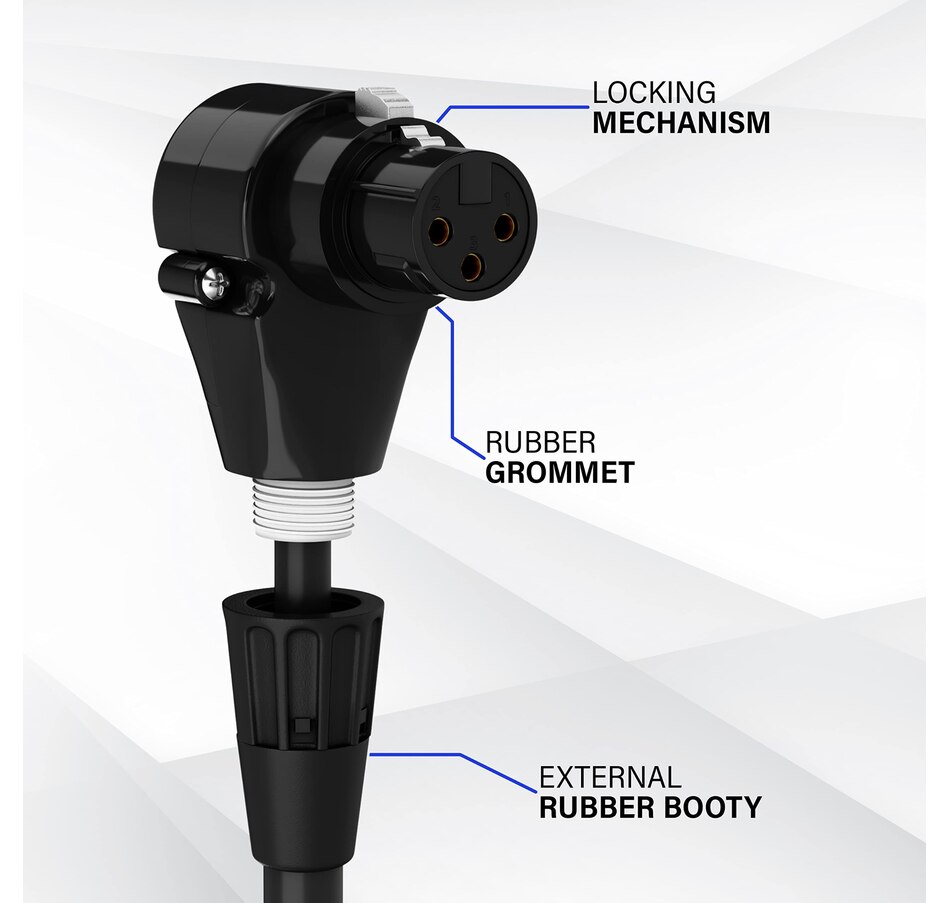 Image 933627_ALTMORE1.jpg, Product 933-627 / Price $22.99, LyxPro 6 Feet Right Angle XLR Microphone Cable, Female to Male XLR Cable - Blue from LyxPro on TSC.ca's Toys & Hobbies department