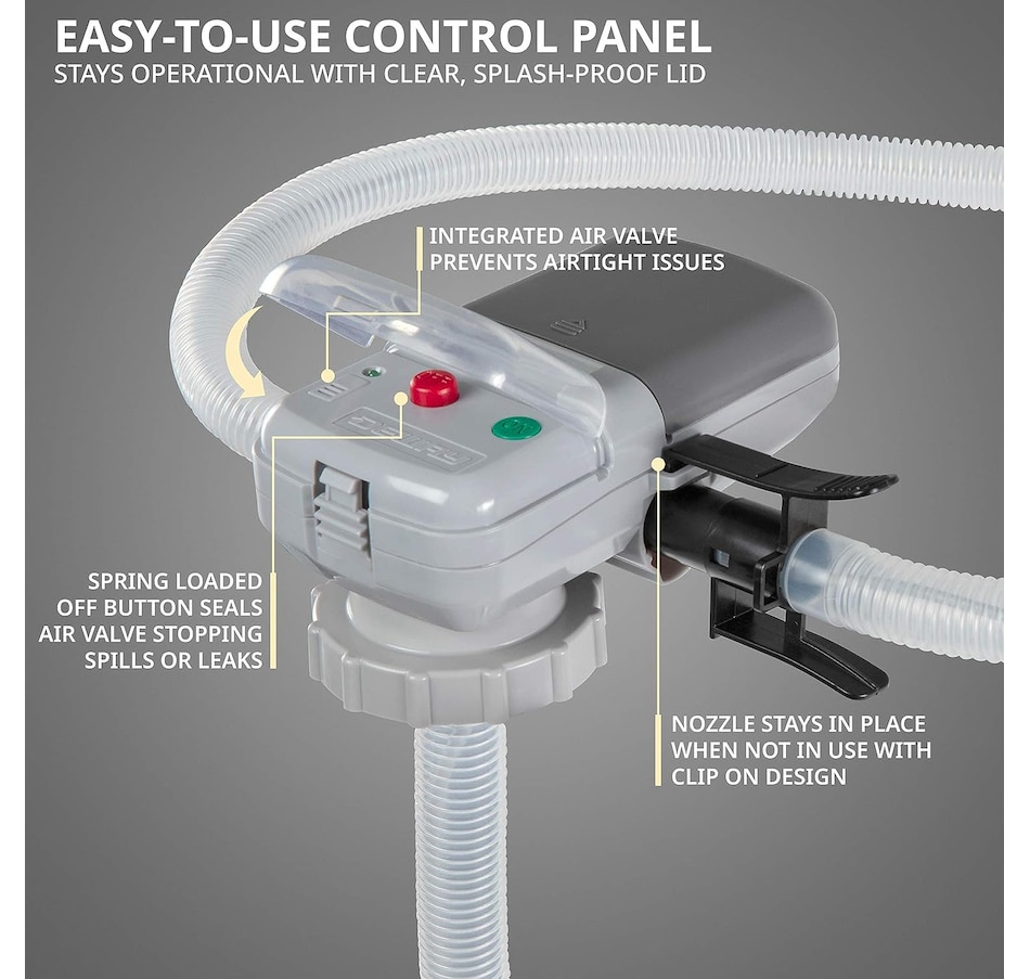 Image 933699_ALTMORE4.jpg, Product 933-699 / Price $119.99, Deway Automatic Fuel Transfer Pump with Auto-Stop & Sound Alert, AA Battery Powered, Fits All Cans from Deway on TSC.ca's Home & Garden department