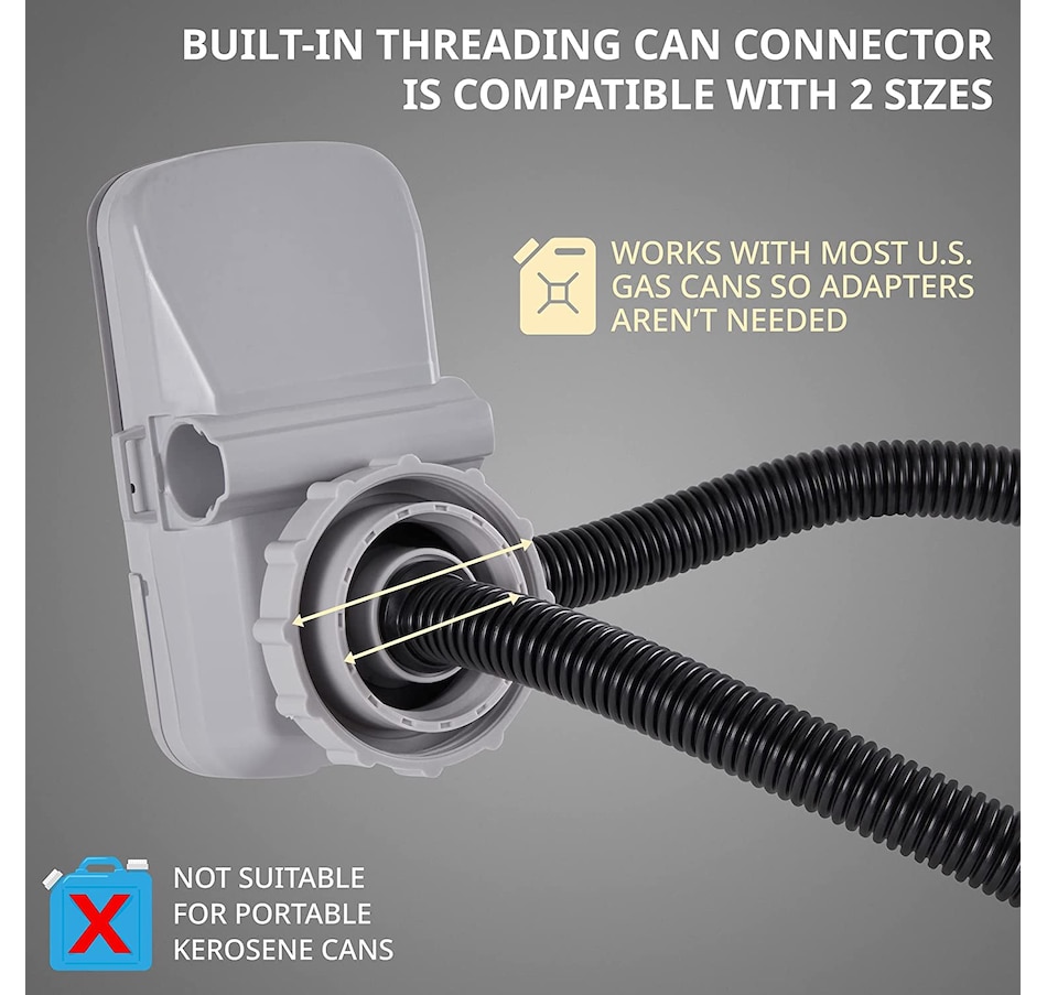 Image 933701_ALTMORE1.jpg, Product 933-701 / Price $124.99, Deway Automatic Fuel Transfer Pump W/Nozzle Flow Control & Stop, AA Battery Powered, Fits All Cans from Deway on TSC.ca's Home & Garden department