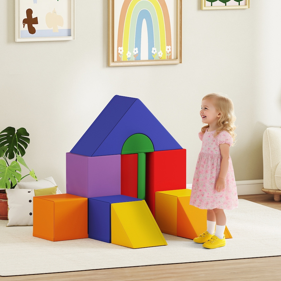 Image 933742_ALTMORE1.jpg, Product 933-742 / Price $169.99, Soozier 11 Piece Soft Play Blocks for Kids 12-36 months, Classic Colour from Soozier on TSC.ca's Home & Garden department