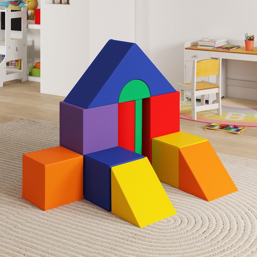 Image 933742_ALTMORE8.jpg, Product 933-742 / Price $169.99, Soozier 11 Piece Soft Play Blocks for Kids 12-36 months, Classic Colour from Soozier on TSC.ca's Home & Garden department