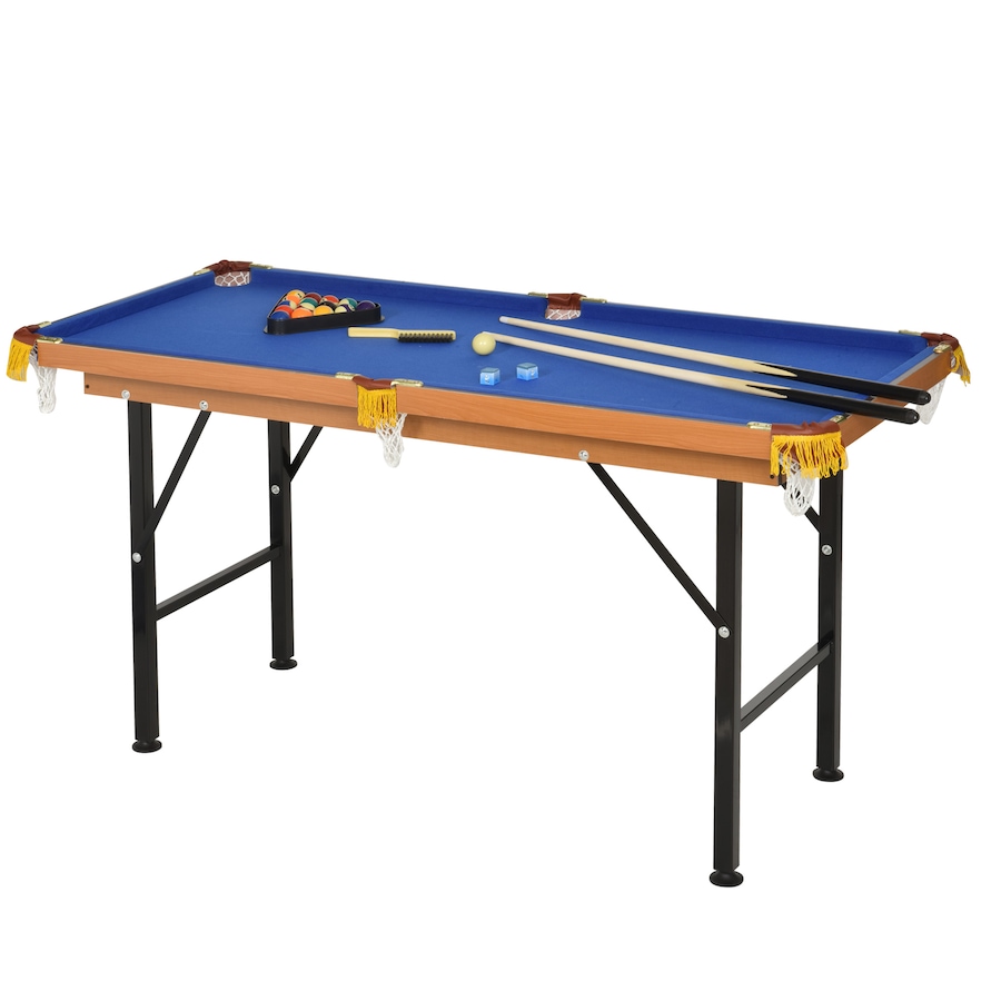 Image 934441.jpg, Product 934-441 / Price $159.46, Soozier 55" Portable Mini Billiard Table, Foldable Pool Table, Blue from Soozier on TSC.ca's Toys & Hobbies department