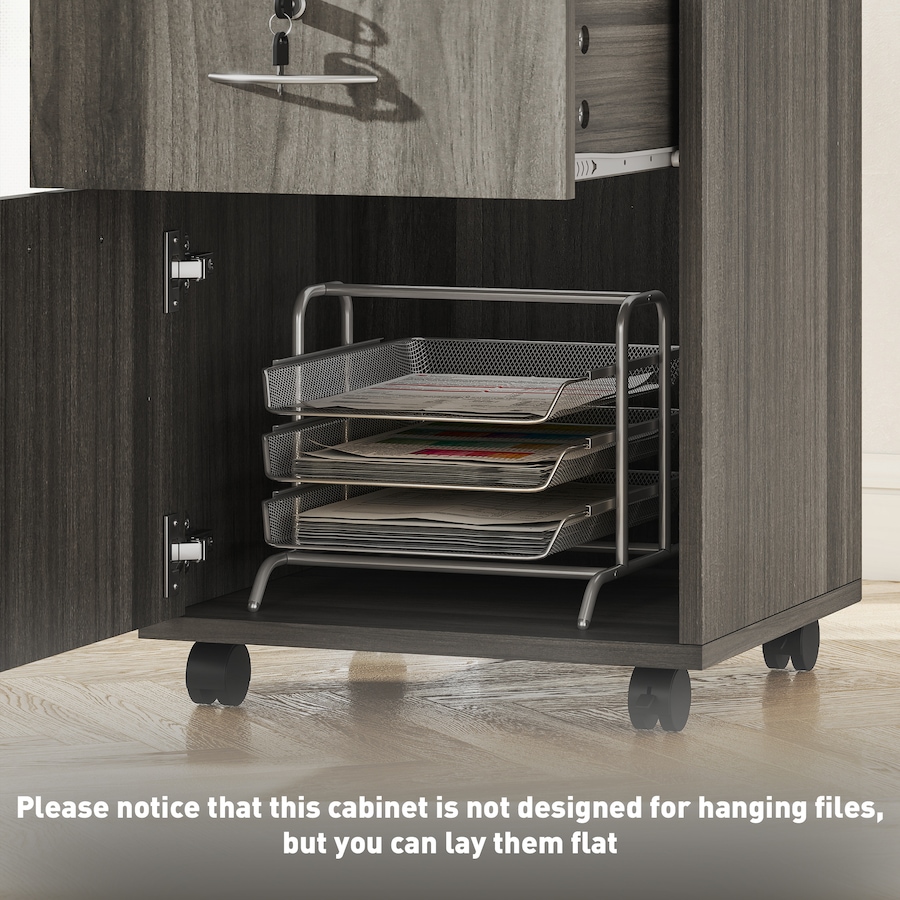 Image 934445_ALTMORE7.jpg, Product 934-445 / Price $79.92, HOMCOM Vertical Filing Cabinet with Lockable Drawer, File Cabinet, Grey from HOMCOM on TSC.ca's Home & Garden department