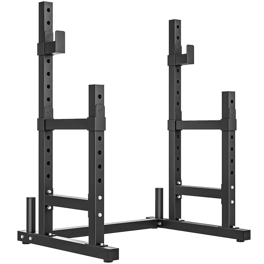 Image 934447.jpg, Product 934-447 / Price $129.99, Soozier Adjustable Squat Rack, 660lbs Multi-Function Barbell Rack, Black from Soozier on TSC.ca's Health & Fitness department